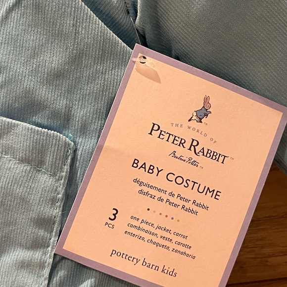 Peter Rabbit Costume from Pottery Barn Kids. Size 12-24 months. - Picture 8 of 10